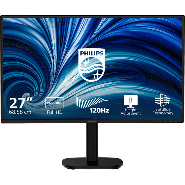 Philips 27B2N3200A (68.5 cm (27 Zoll), schwarz, FullHD, IPS, DP, HDMI, 120Hz Panel)