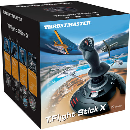 Thrustmaster T.Flight Stick X (schwarz/rot, für PC & PS3)
