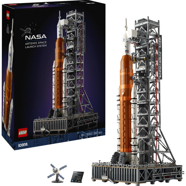 LEGO 10341 Icons NASA Artemis Startrampe