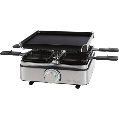 Proficook Raclette-Grill PC-RG 1301 (edelstahl/schwarz)