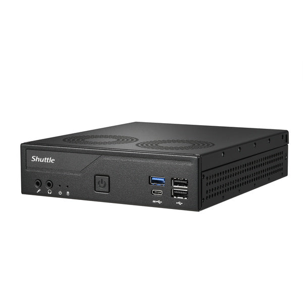 Shuttle XPC slim DH610V2 Bundle inkl. 8 GB DDR5-RAM (schwarz, ohne Betriebssystem)