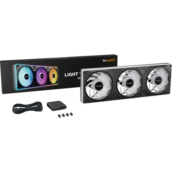 Be quiet Light Wings Pro IO 360mm Reverse (schwarz, Single Frame, Reverse, 360 mm)