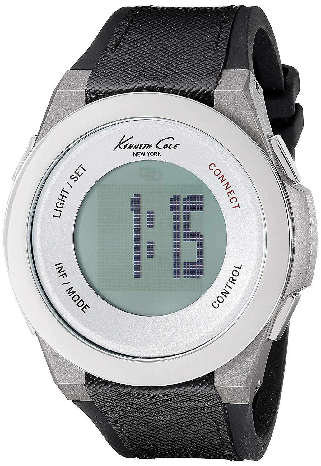 Watch Kenneth Cole Unisex 10023867 (50MM) Black