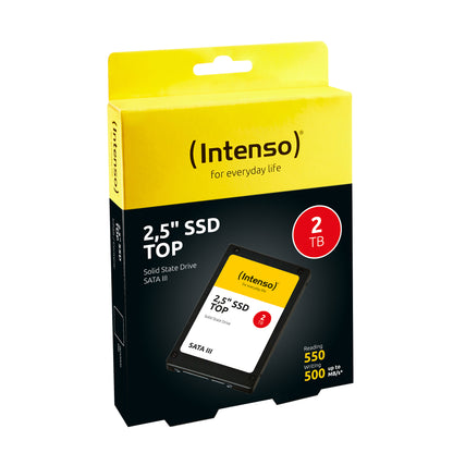 Top SSD 2 TB (schwarz, SATA 6 Gb/s, 2,5")