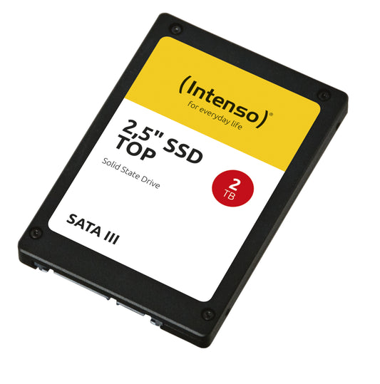 Top SSD 2 TB (schwarz, SATA 6 Gb/s, 2,5")