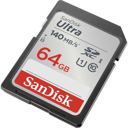 SanDisk Ultra SDXC UHS-I    64GB 140MB/s       SDSDUNB-064G-GN6IN