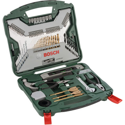Bosch Powertools X-Line Titanium Bohrer- und Schrauber-Set, 103-teilig, Bohrer- & Bit-Satz (grün)