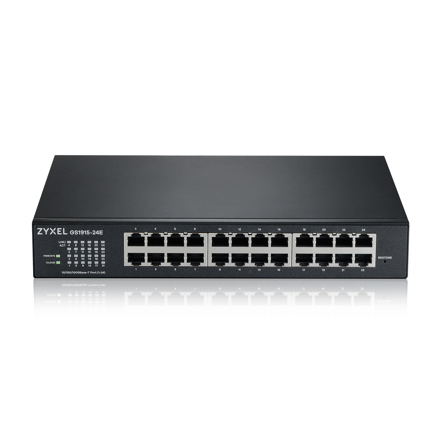 Zyxel GS1915-24E Διαχειρίσιμος L2 Gigabit Ethernet (10/100/1000) 1U Μαύρος (Μαύρο)