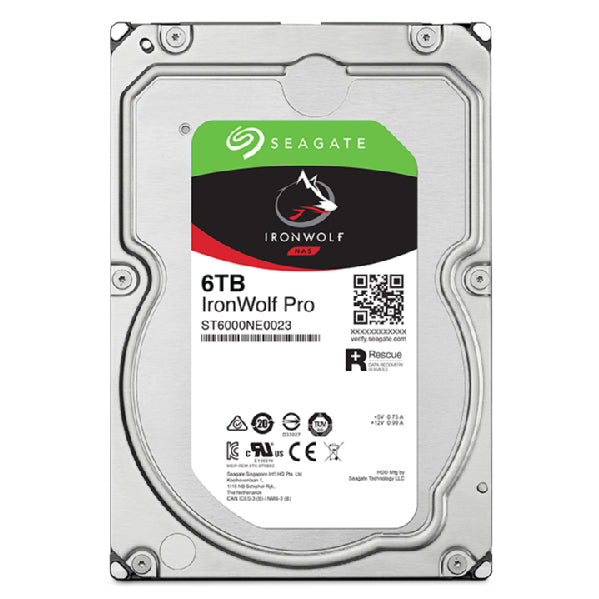 IronWolf Pro NAS 6 TB CMR (SATA 6 Gb/s, 3,5")