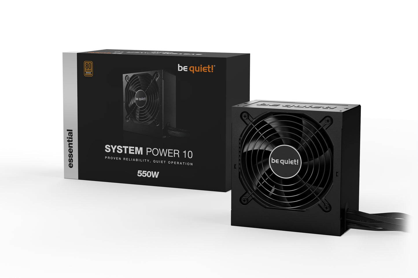 System Power 10 550W (schwarz, 550 Watt)