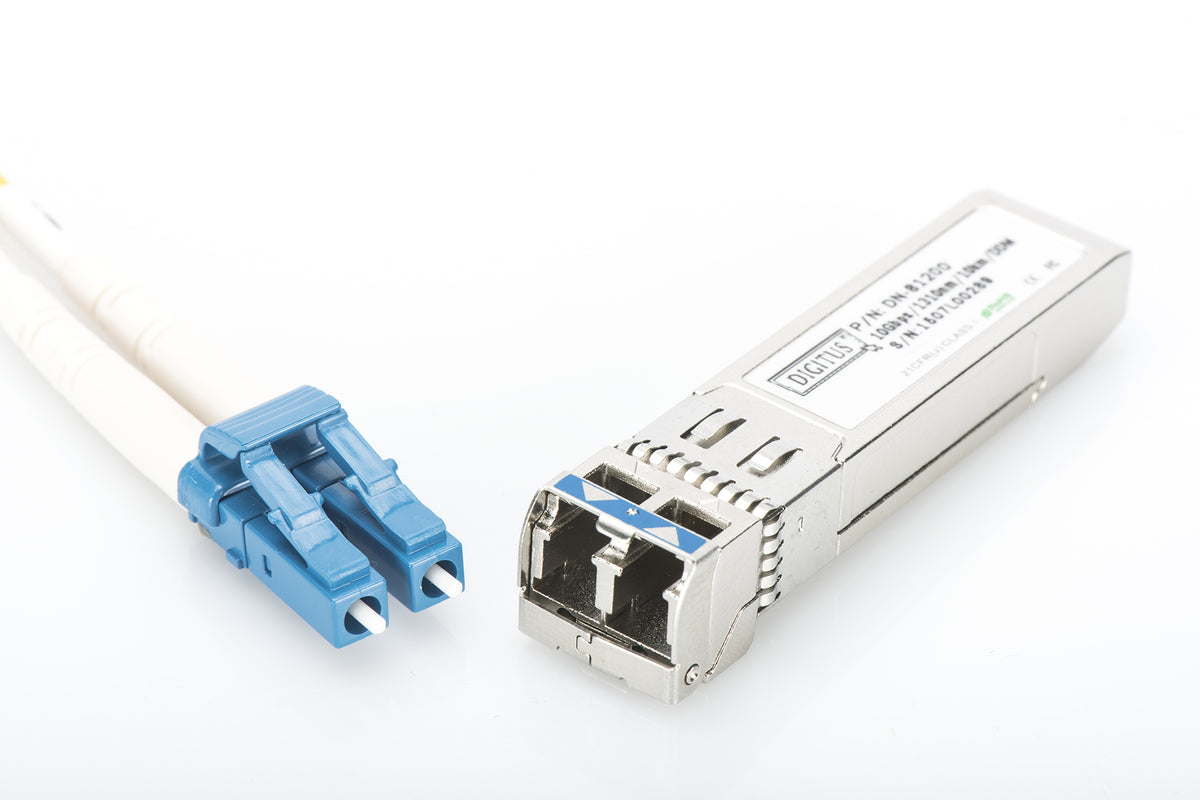 DIGITUS mini GBIC (SFP) Module, 10 Gbps, 0.3 km, DDM Function