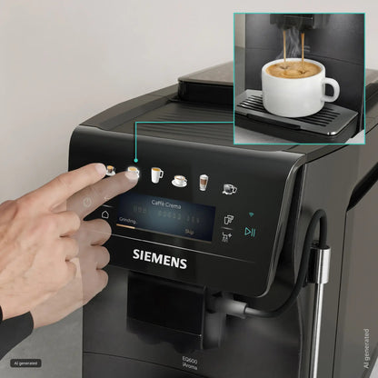 Siemens EQ600 iAroma TP603E08 15 bar espresso machine