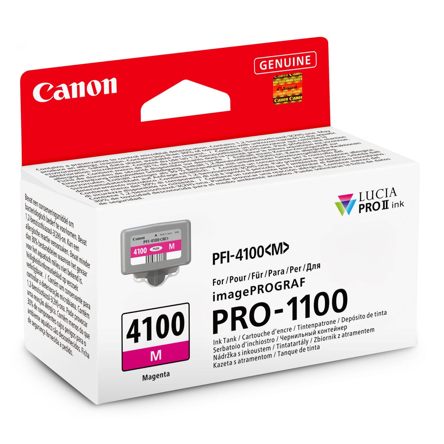 Canon PFI-4100 M Μαγεντα - Γνήσιο Μελάνι Εκτύπωσης