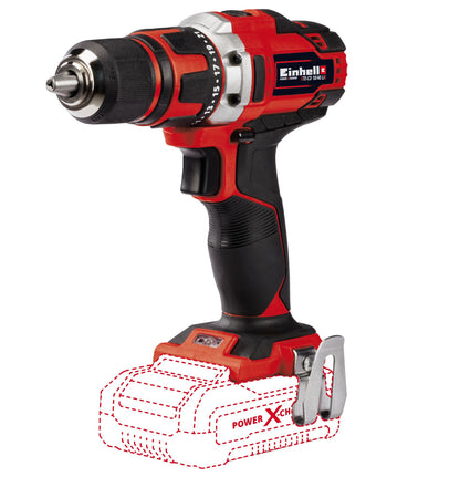 Einhell TE-CD 18/40 Li‑Solo Cordless Drill 1500 RPM — Black/Red, 1.1 kg