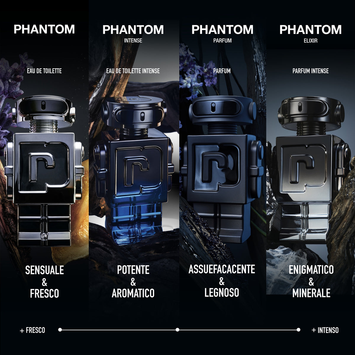 Rabanne Phantom Parfum Refillable 150 ml (man)