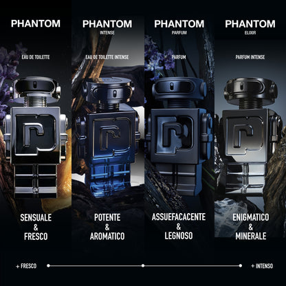 Rabanne Phantom Parfum Refillable 150 ml (man)
