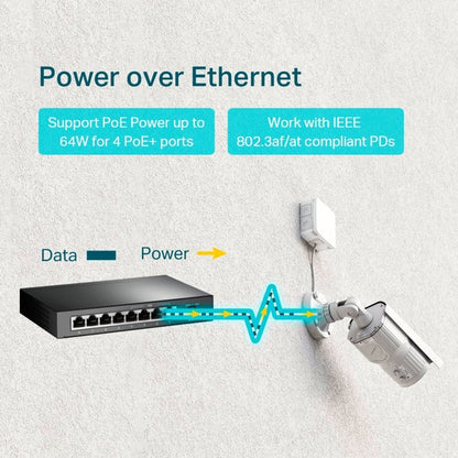 TP-Link TL-SG1008P (schwarz)