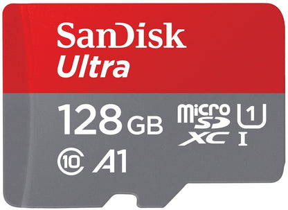 SanDisk Ultra microSDHC    128GB 140MB/s.Adapt.SDSQUAB-128G-GN6IA