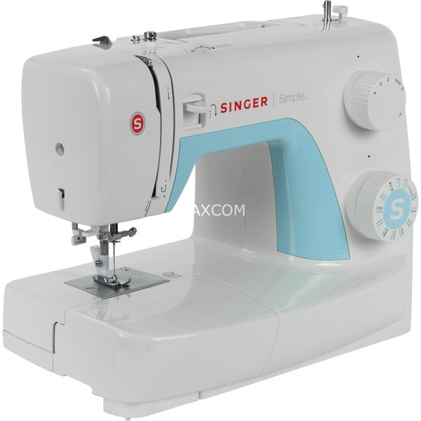 Singer Mechanische Nähmaschine Simple 3221 (weiß/hellblau)
