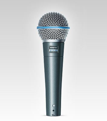 Shure Beta 58A Γκρι Μικρόφωνο σκηνής/παράστασης