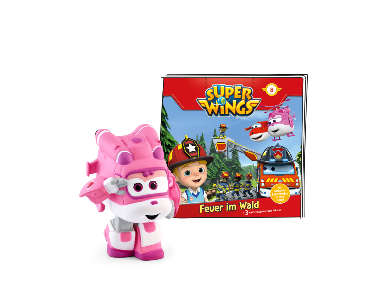 Super Wings - Feuer im Wald & 3 weitere Abenteuer (Hörspiel)