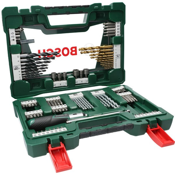 Bosch Powertools V-Line TiN-Bohrer- und Bit-Set, 91-teilig , Bohrer- & Bit-Satz (grün)
