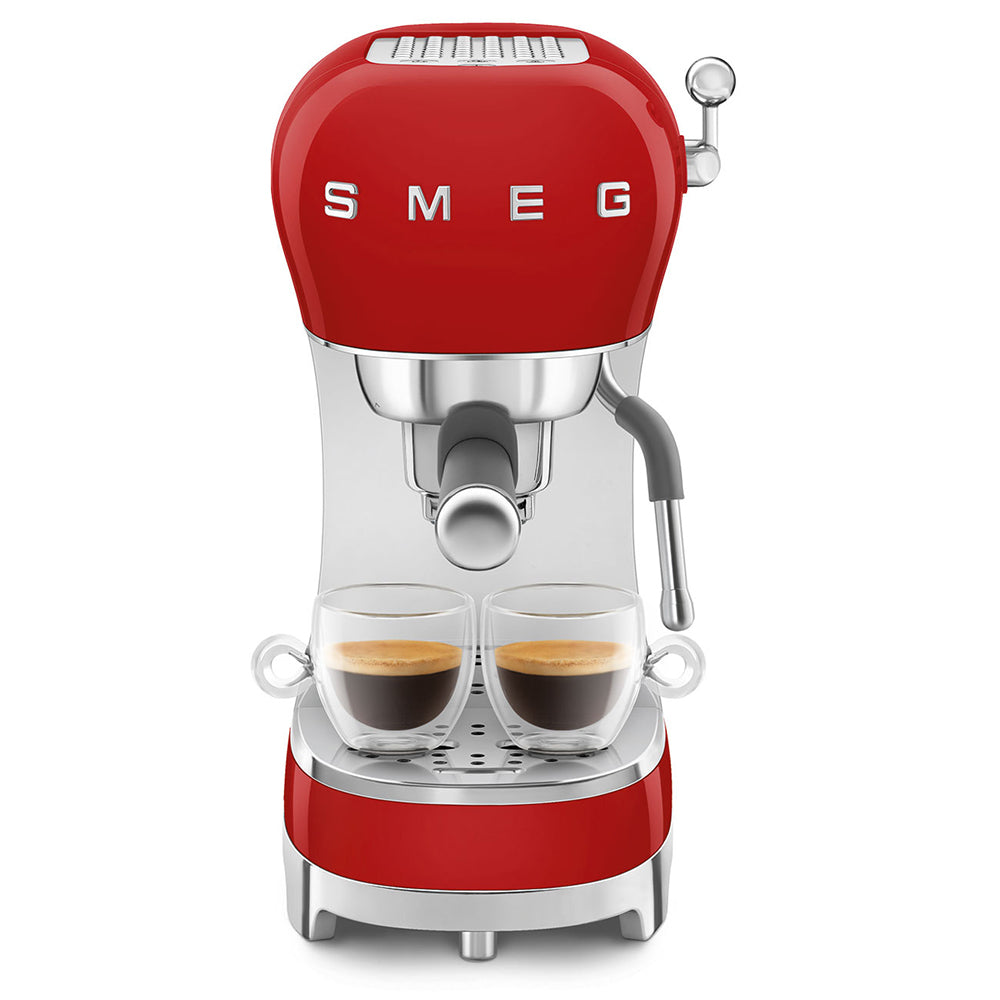 SMEG Espresso machine (ECF02RDEU) red