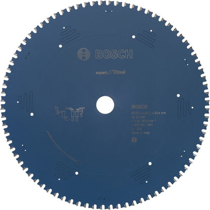 Bosch Powertools EXPERT Steel Kreissägeblatt, Ø 305mm, 80Z (Bohrung 25,4mm, für Kapp- & Gehrungssägen)
