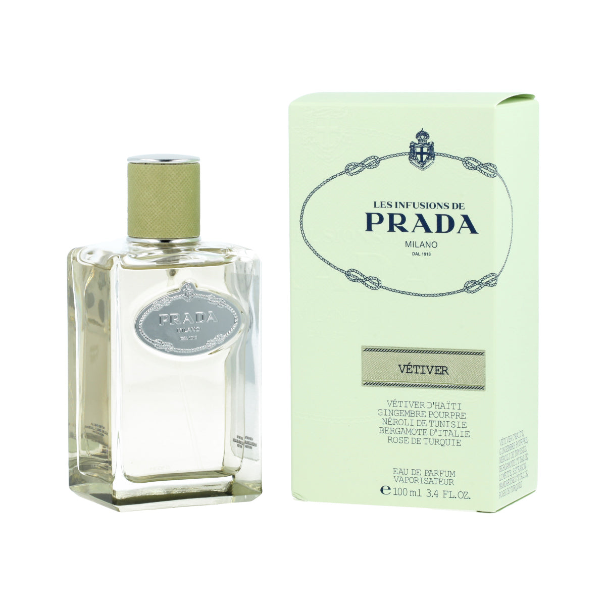 Prada Les Infusions de Vetiver Άρωμα Eau De Parfum 100 ml (Χρήση και από άνδρες και από γυναίκες)