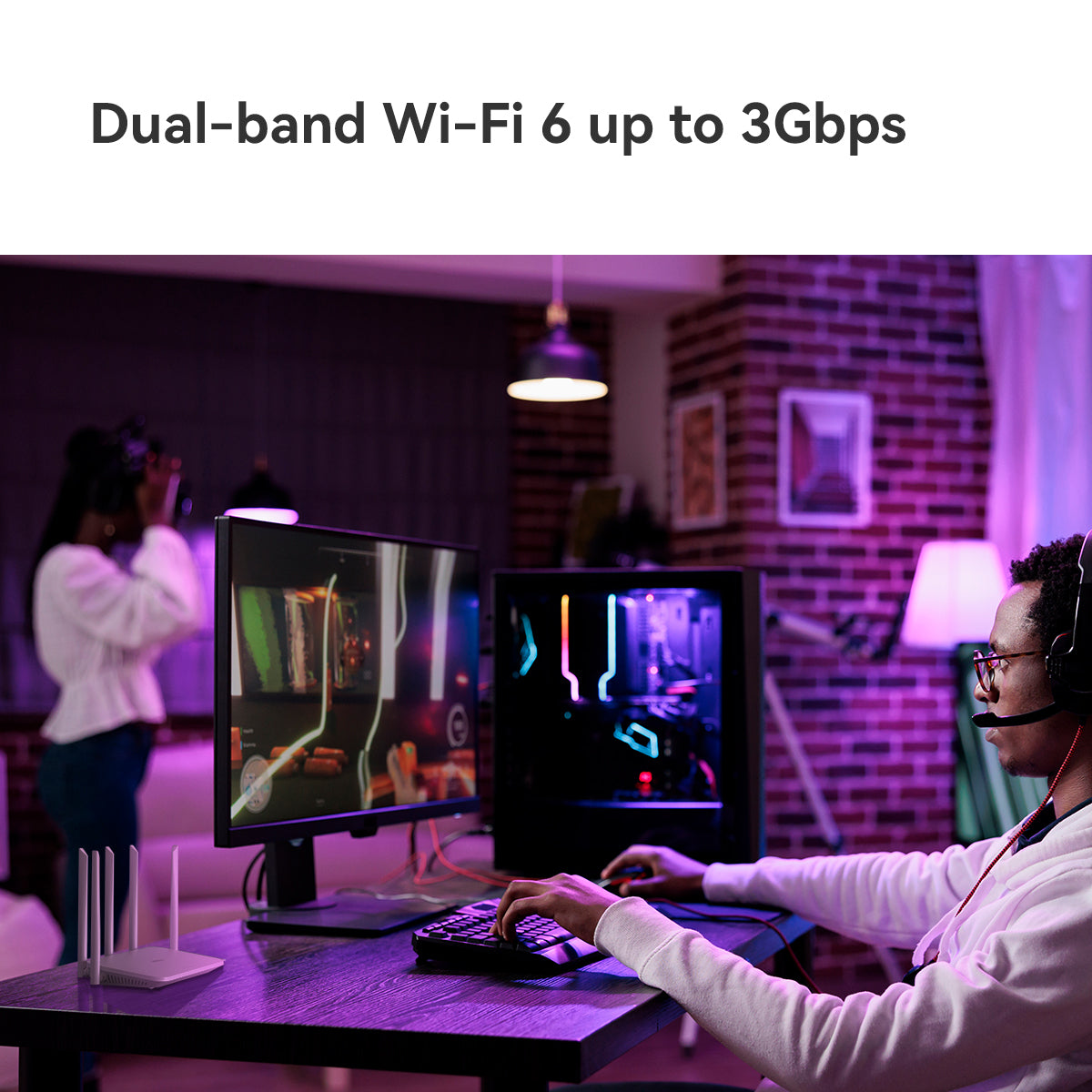 Δρομολογητής IMOU HX21 AX3000 με Διπλή Ζώνη Wi-Fi 6