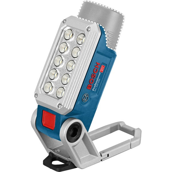 Bosch Powertools Akku-Lampe GLI DeciLED 12V/10,8V-Li (blau, ohne Akku und Ladegerät)
