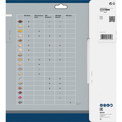 Bosch Powertools Kreissägeblatt Multi Material, Ø 254mm, 96Z (Bohrung 30mm, für Kapp- & Gehrungssägen)