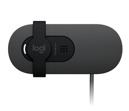 Logitech BRIO 105 (Γκρι, 1080p) - Επαγγελματική Κάμερα Web