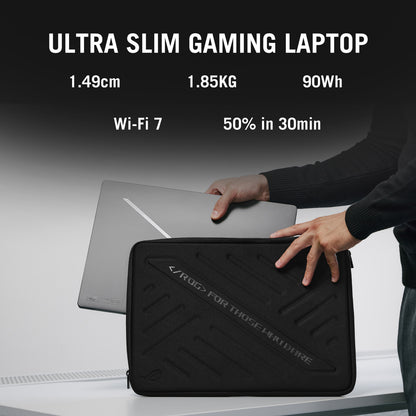 ASUS ROG Zephyrus G16 GU605CM-QR027W Intel Core Ultra 7 255H Laptop 40.6 cm (16") 2.5K 16 GB LPDDR5x-SDRAM 1 TB SSD NVIDIA GeForce RTX 5060 Wi-Fi 7 (802.11be) Windows 11 Home Grey