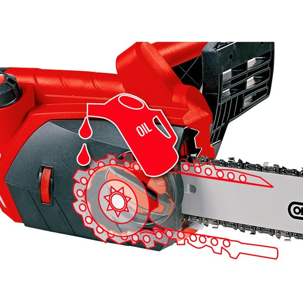 Einhell Elektro-Kettensäge GE-EC 2240 (rot/schwarz, 2.200 Watt)