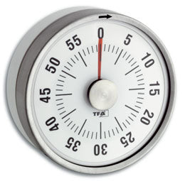 TFA 38,1028,02           silver puck kitchen timer