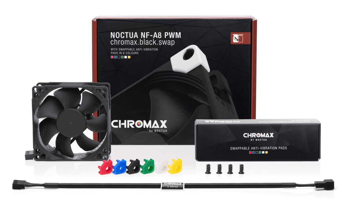 Noctua NF-A8 PWM CH.BK.S Computer Cooling Fan 80mm Black