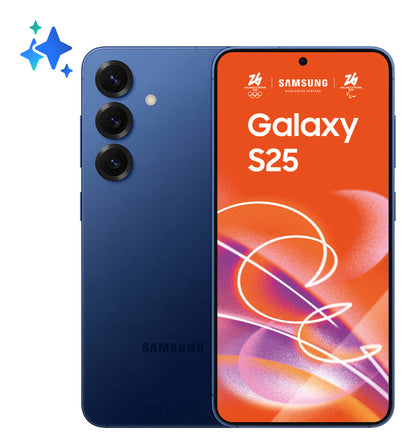 Samsung Galaxy S25 15.8 cm (6.2") Dual SIM Android 15 5G USB Type-C 12 GB 256 GB 4000 mAh Navy