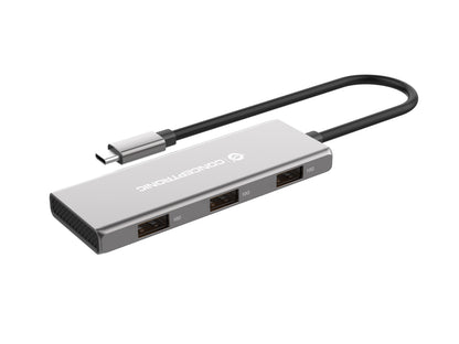 CONCEPTRONIC  7-1 Dock USB-C->3xUSB-C/3xUSB-A/+      25cm gr
