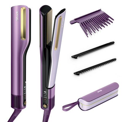 Prostownica 2w1 HT401EUPU SHARK purple