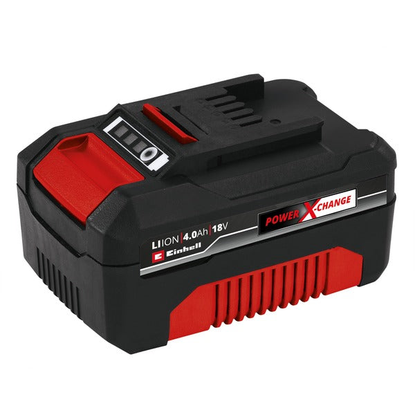 Einhell Power-X-Change 18V 4.0Ah Rechargeable Battery (Red/Black)