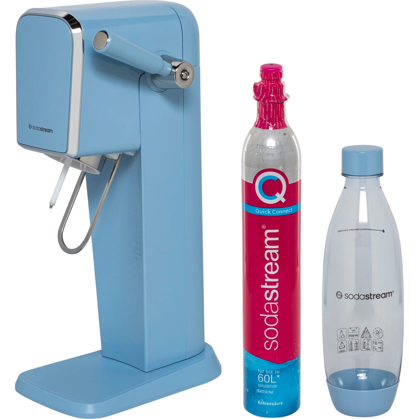 SodaStream Art Pastellblau - Φτιάξτε το δικό σας ανθρακούχο νερό