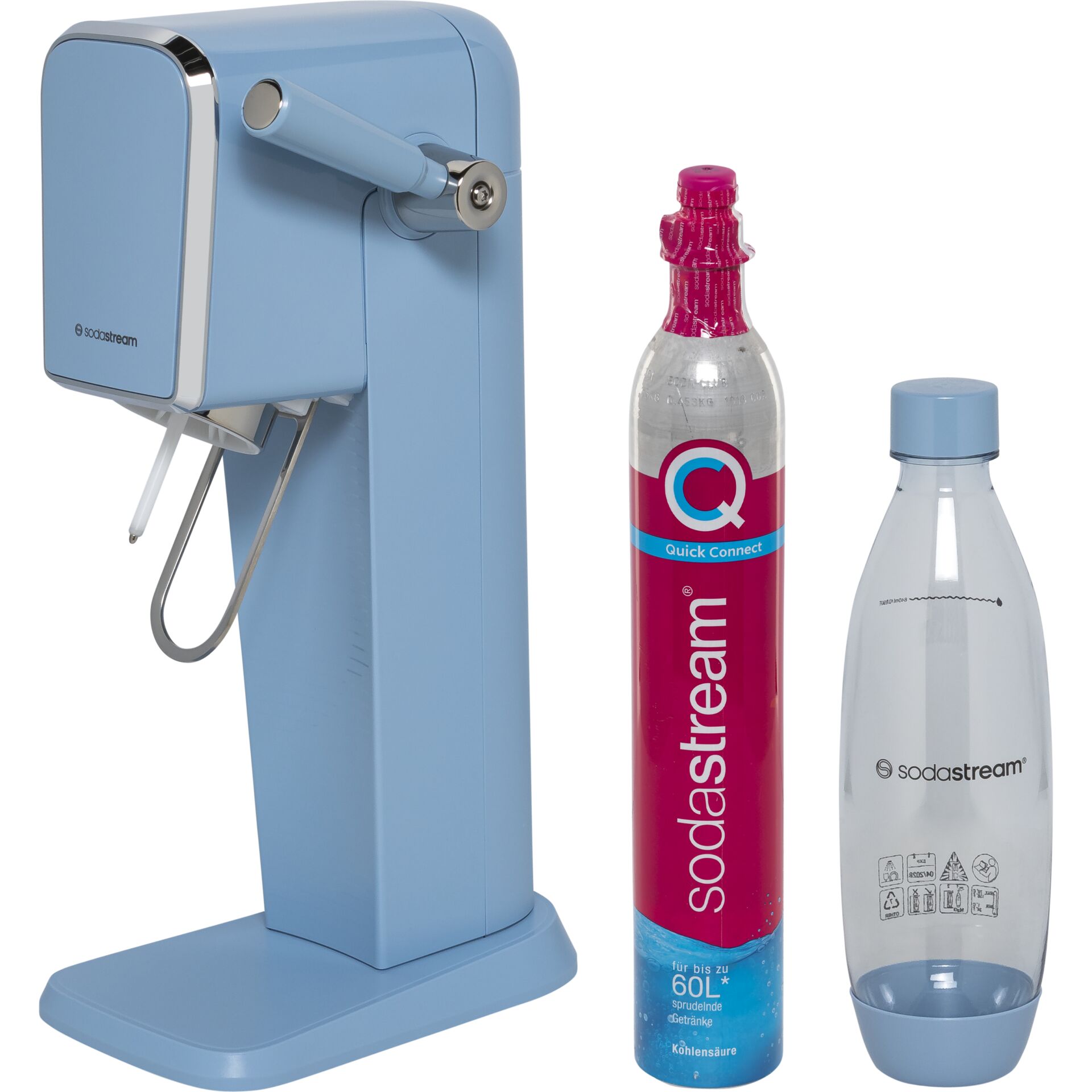 SodaStream Art Pastellblau - Φτιάξτε το δικό σας ανθρακούχο νερό