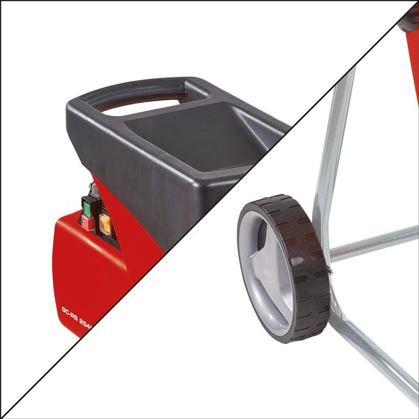 Einhell Elektro-Leisehäcksler GC-RS 2540 (rot/schwarz, 2.000 Watt)