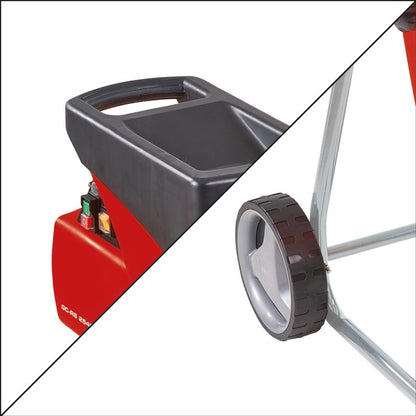 Einhell Elektro-Leisehäcksler GC-RS 2540 (rot/schwarz, 2.000 Watt)