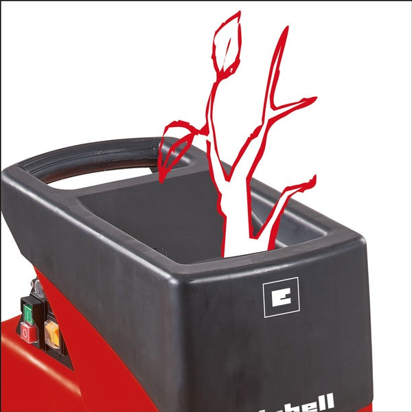 Einhell Elektro-Leisehäcksler GC-RS 2540 (rot/schwarz, 2.000 Watt)