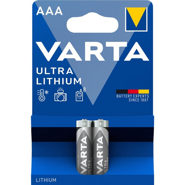 Varta Lithium (2 Stück, AAA)