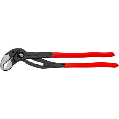 Knipex Cobra XL 87 01 400, 400mm, Pipe and Water Pump Pliers (Red, Water Pump Pliers, 27-Position Adjustable)