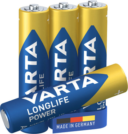 1x4 Varta Longlife Power Micro AAA LR03