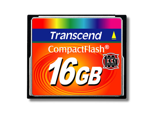 Transcend Compact Flash     16GB 133x